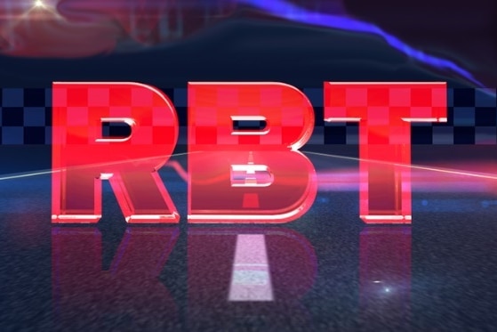 Brand logo for Channel 9 show RBT.