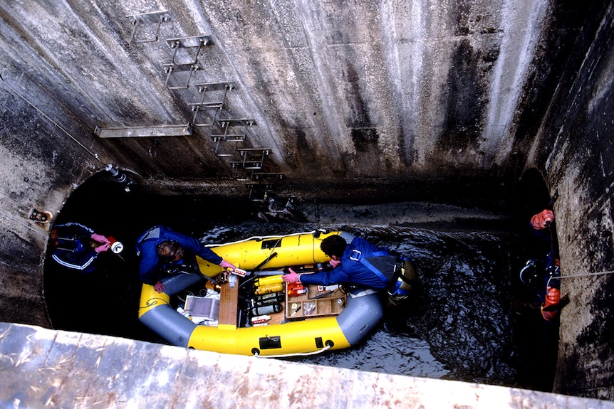 SA sewer system boat chamber