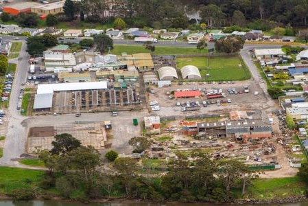 Devonport abattoir, photo from JBS website.