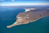 An overhead view of Port Bonython.