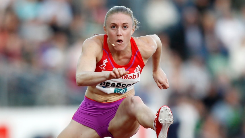 Target on her back ... Sally Pearson