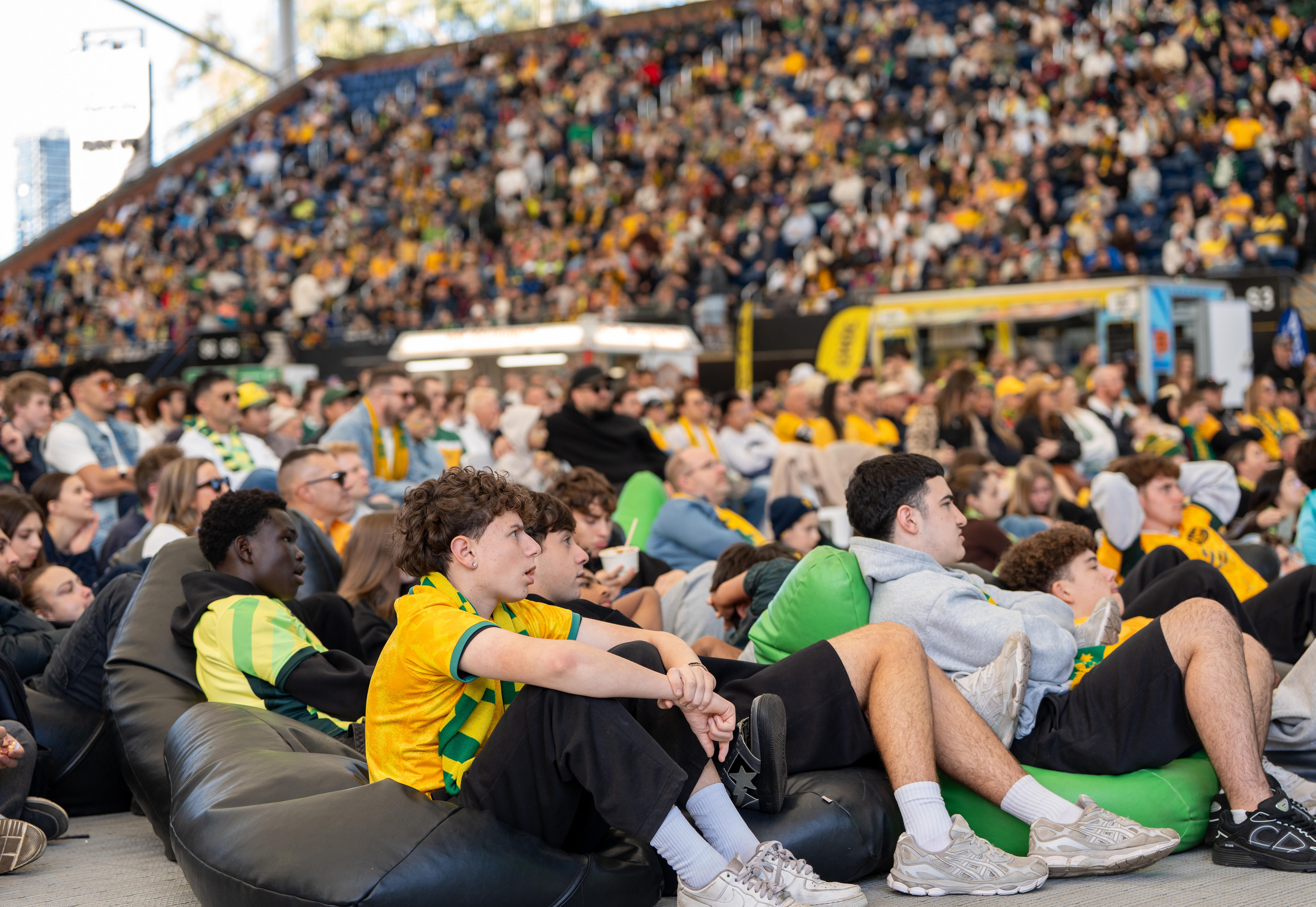 Socceroos boast heavy Adelaide connection, as SA fans show support