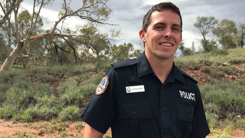 Sergeant Zachary Rolfe, hero of Alice Springs flood rescue