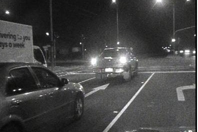 CCTV of a ute.