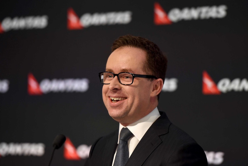 Alan Joyce says companies have a role in the community "beyond selling it things".
