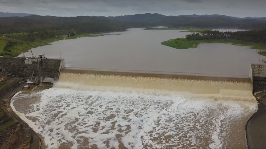 Paradise Dam water release