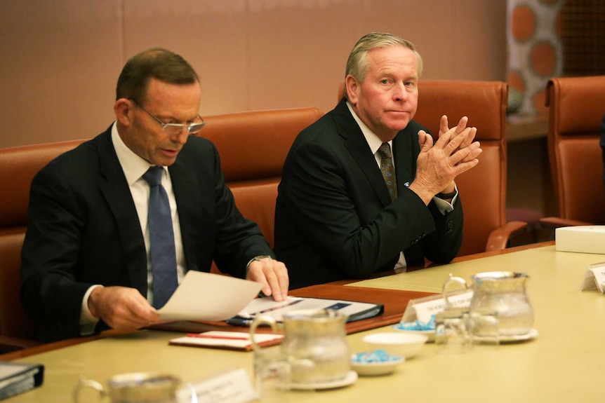 WA Premier Colin Barnett and Prime Minister Tony Abbott