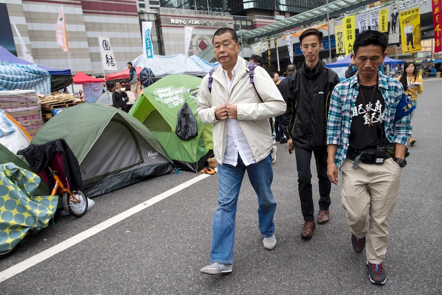 Hong Kong media magnate Jimmy Lai