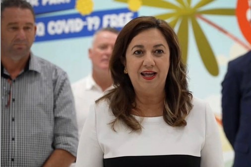 Queensland Premier Annastacia Palaszczuk gives a COVID update.