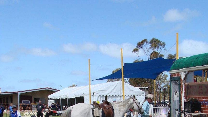 Cracking the whip at the Mingenew Expo