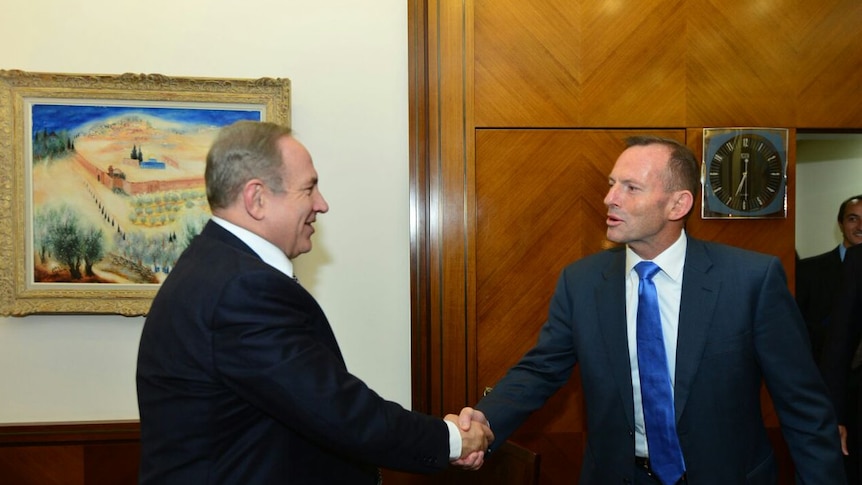 Benjamin Netanyahu and Tony Abbott