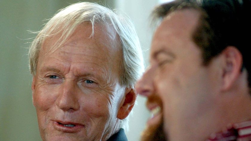 Paul Hogan and Shane Jacobson