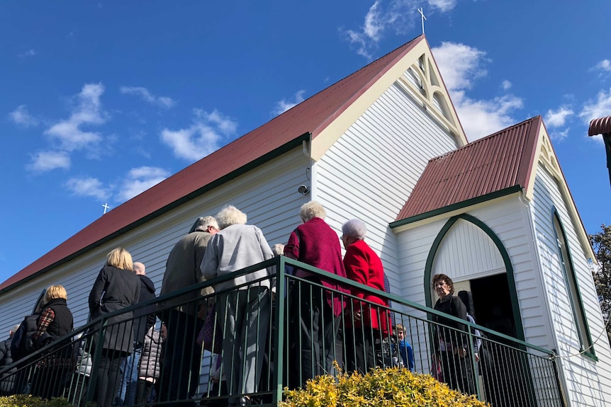 The Karoola church in north eastern Tasmania