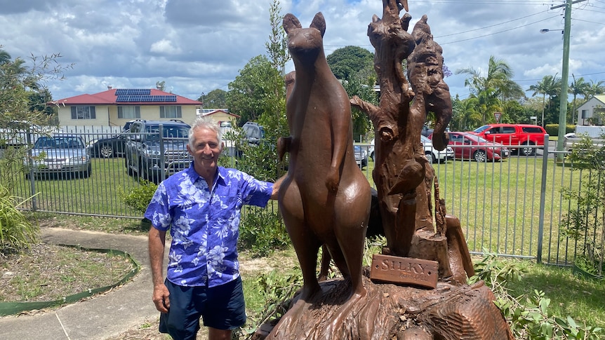 Le sculpteur sur bois à la tronçonneuse de Wide Bay veut sa création aux Jeux olympiques et paralympiques de Brisbane 2032