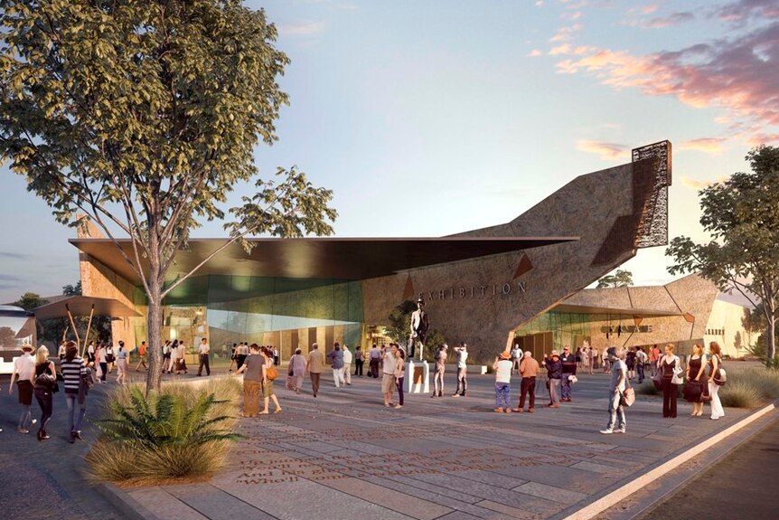 Waltzing Matilda Centre concept drawing