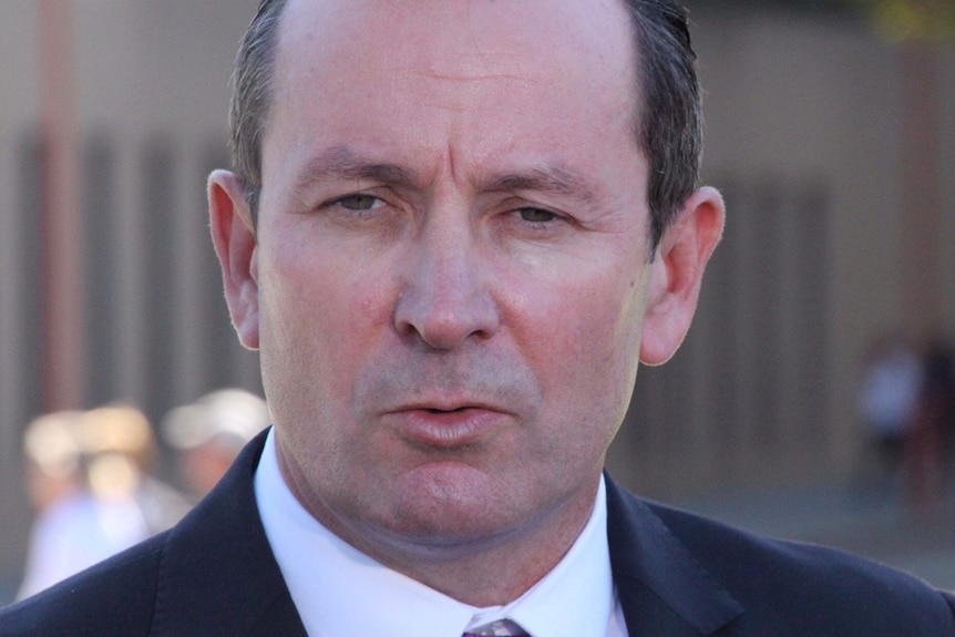 WA Premier Mark McGowan