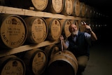 Whiskey distiller Bill Lark