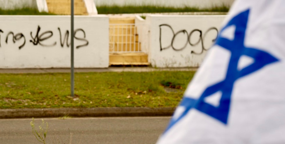 Antisemitic graffiti incident at a home in Maroubra