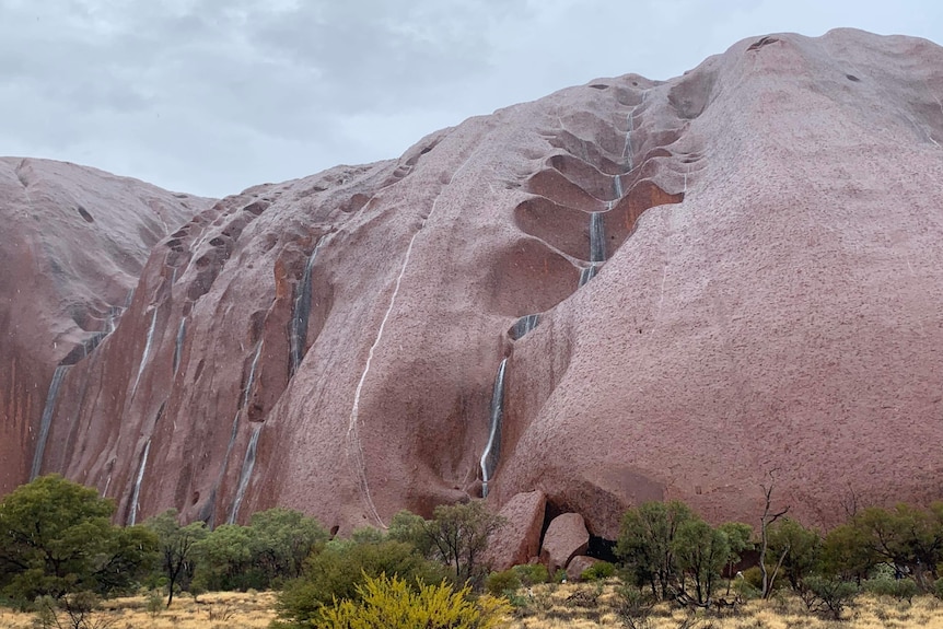 Waterfalls around Uluru