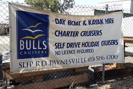 Bulls Cruiser sign