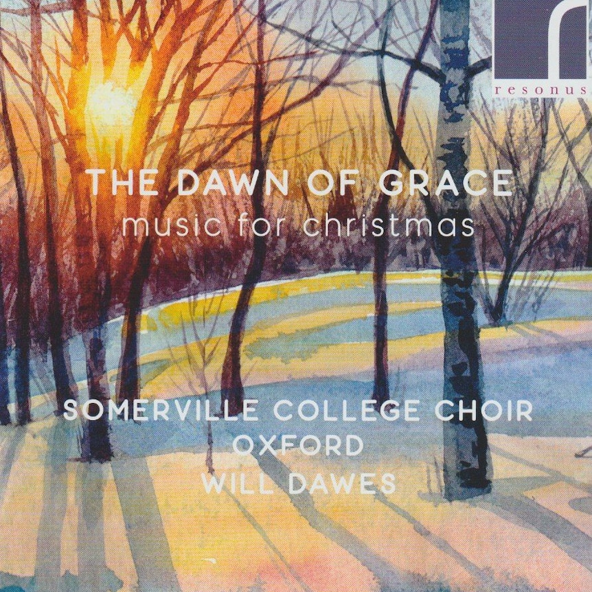 Cover art for the album The Dawn of Grace: Christmas Works by Women Composers.