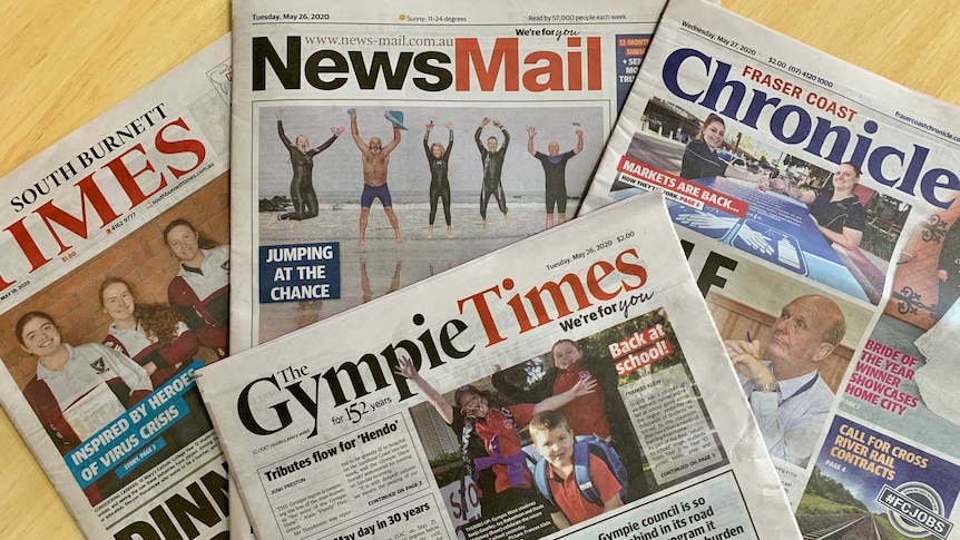 Queensland regional newspapers