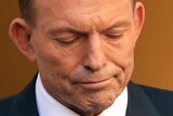 Tony Abbott addresses the media