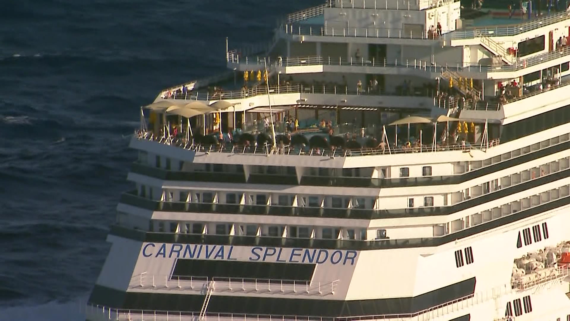 Search underway for man missing from cruise ship off Brisbane