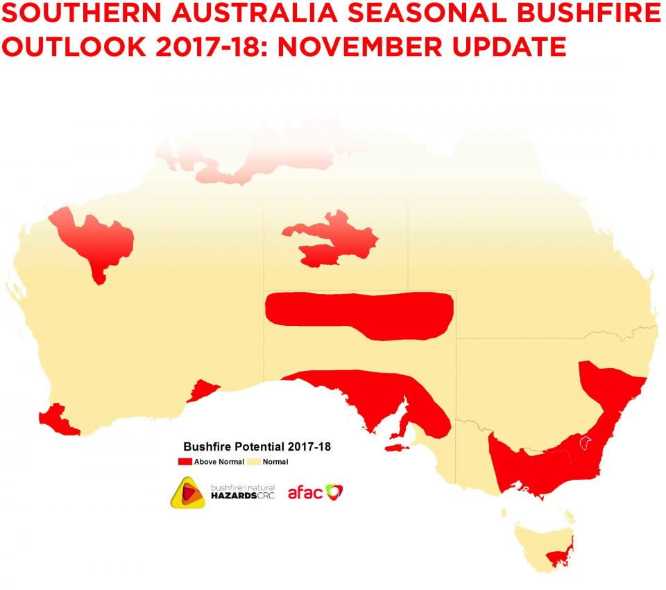 Hot summer outlook provokes bushfire danger update - ABC News