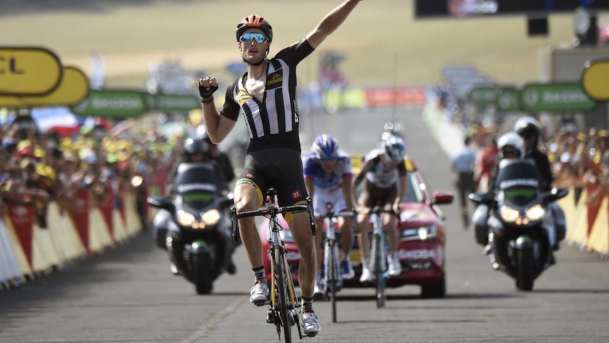 Cummings wins 14th stage of Tour de France