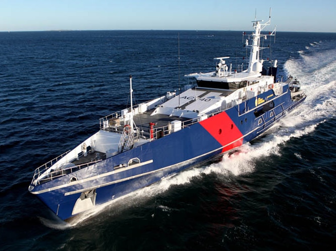 Australian Customs Vessel Cape Class patrol boat