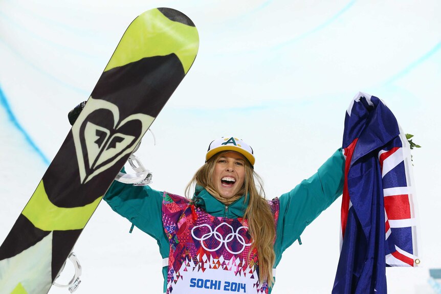 Bright celebrates Sochi silver