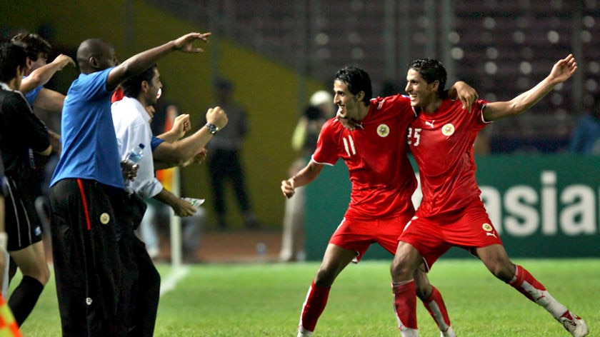 Bahrain player Ismaeel Abdullatif