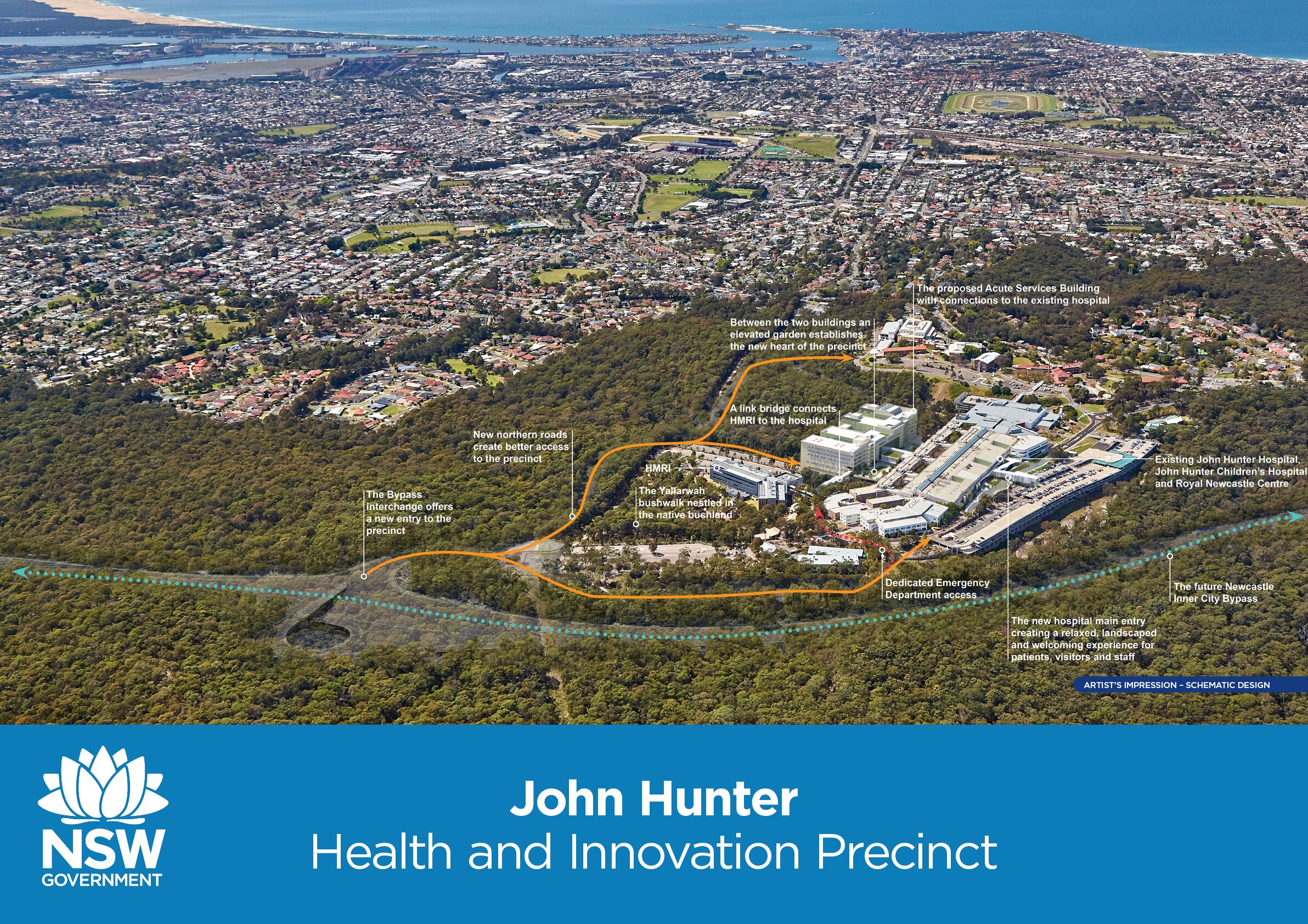John Hunter Hospital Map Nsw Government Reveals Designs For Major Upgrade Of Newcastle's John Hunter  Hospital - Abc News