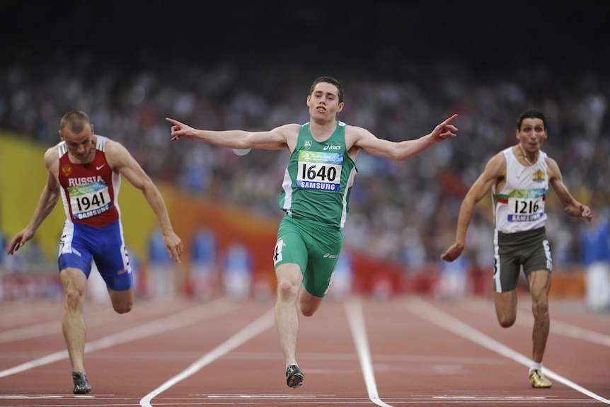 Ireland's Jason Smyth came within 0.4 seconds of the Olympic A qualifying time for the 100m in 2011.
