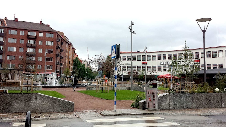 Odinsplatsen (Odin's Plaza) in Gothenburg.