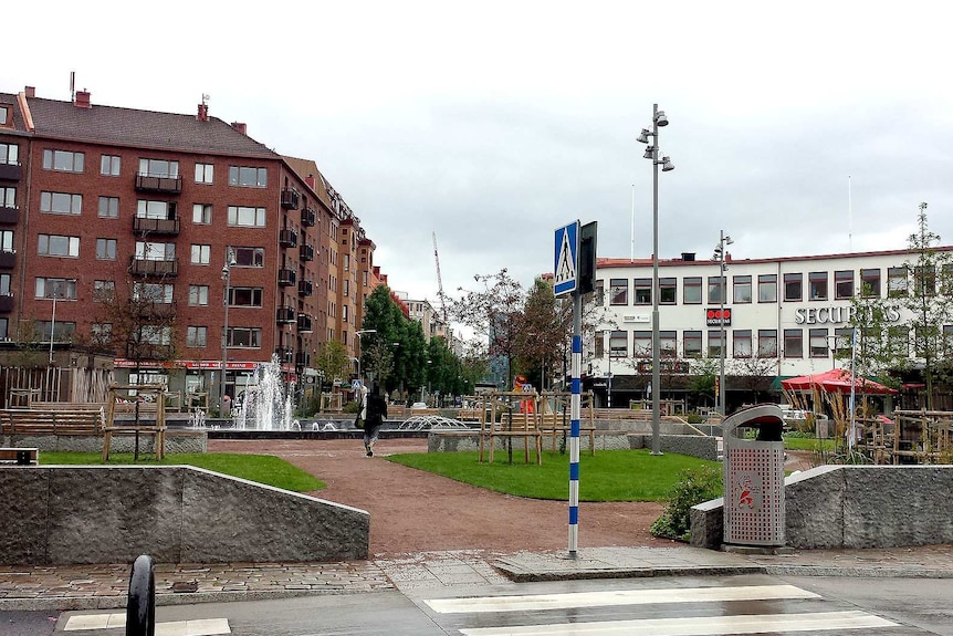 Odinsplatsen (Odin's Plaza) in Gothenburg.