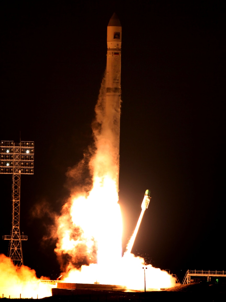 Russia launches unmanned Mars probe