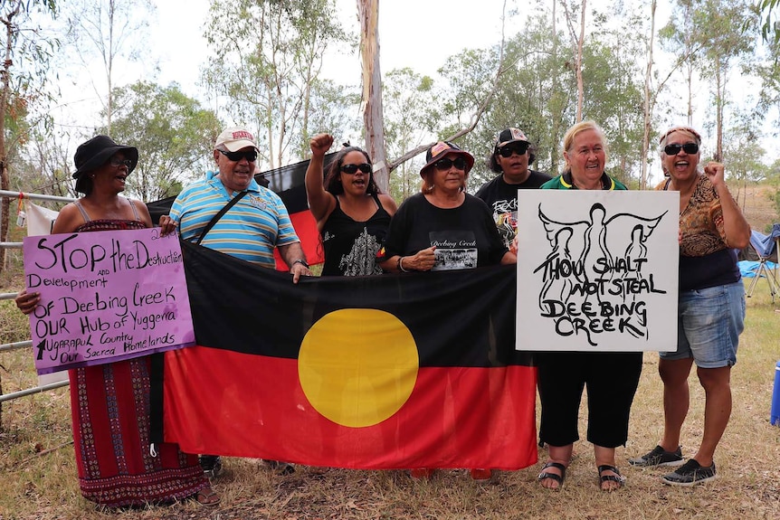 Deebing Creek protest