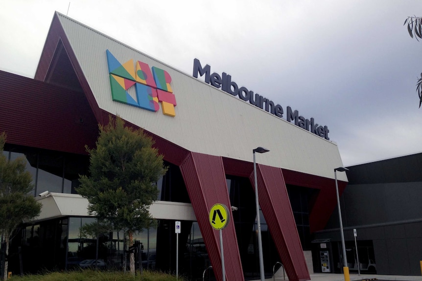 Exterior of Melbourne Market