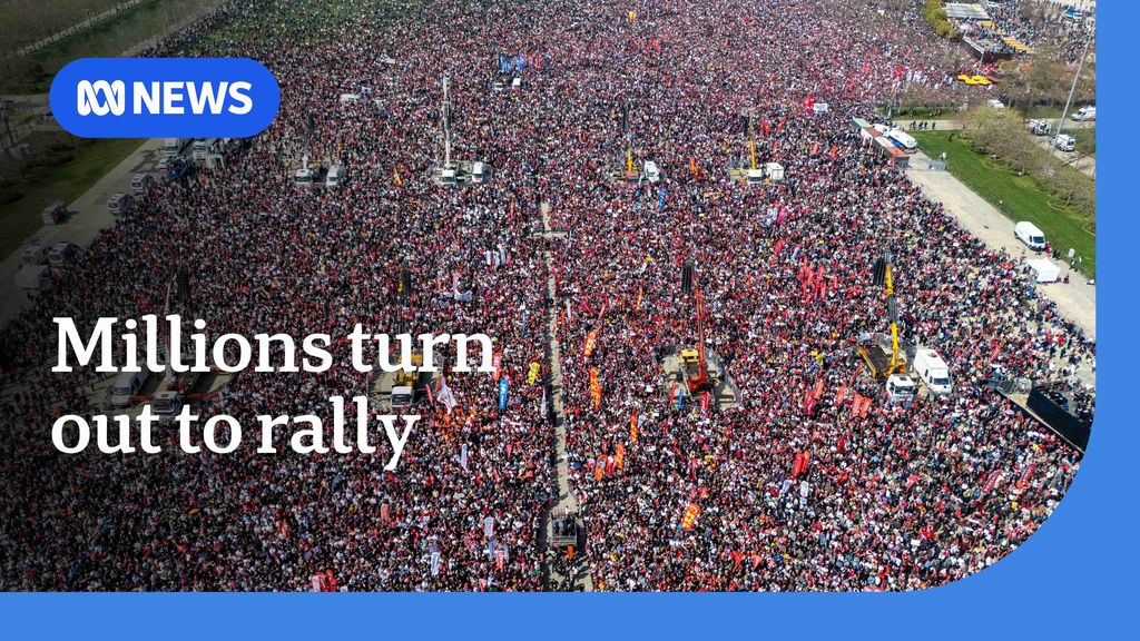 Millions reportedly rally in Turkiye to demand release of Ekrem ...