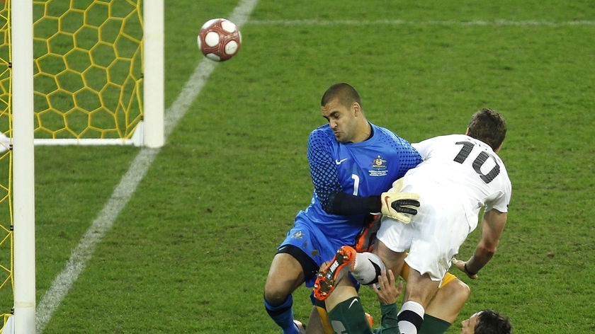 Chris Killen scores the opener for the All Whites.