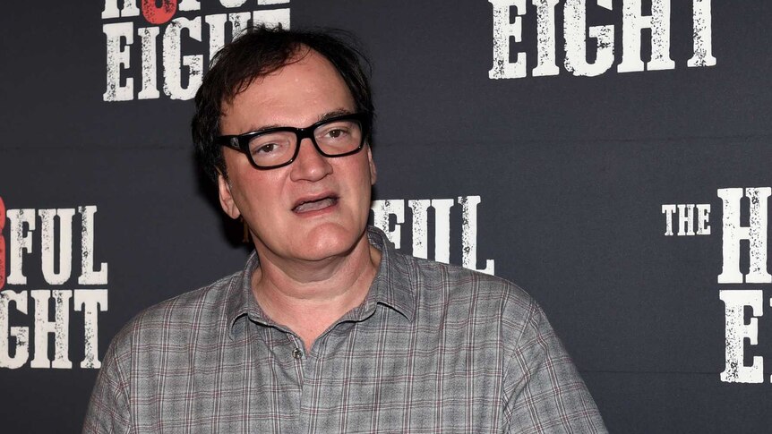 Director Quentin Tarantino poses for a photograph