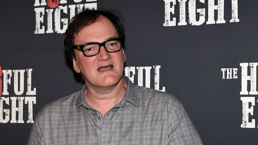 Director Quentin Tarantino poses for a photograph