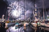 Fireworks over Constitution Dock