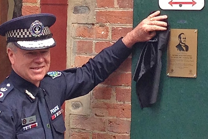 Police history remembered with new plaque