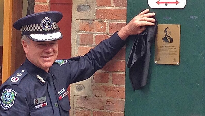 Police history remembered with new plaque