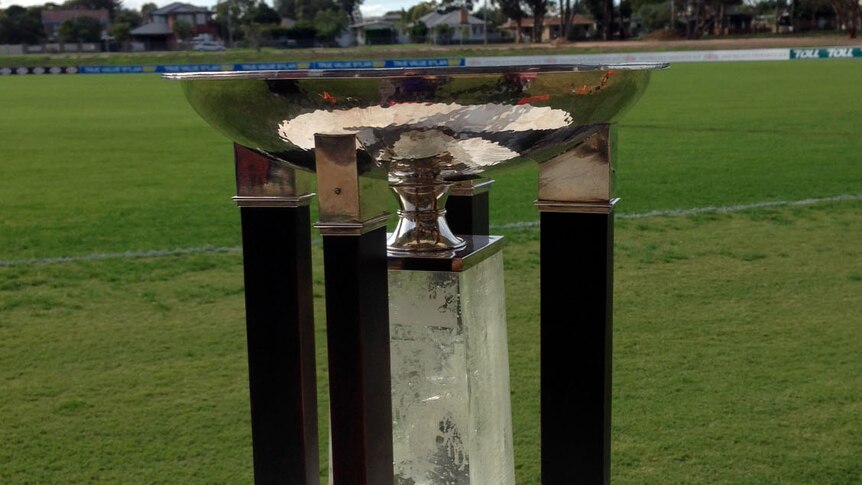 Trophy for winner of the Anzac Day AFL match