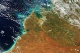 An aerial view of northern australia