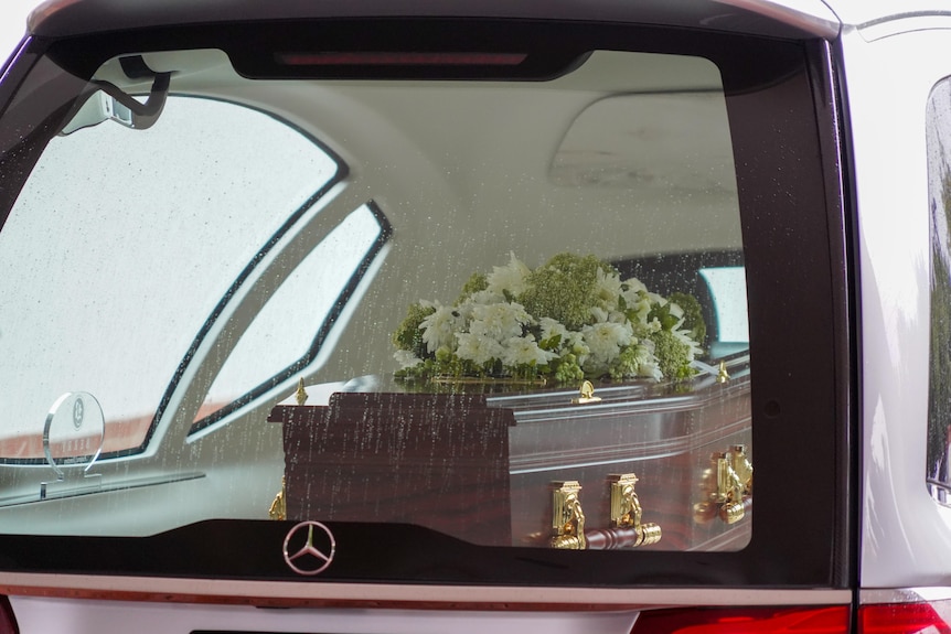 Michael Yung's coffin.